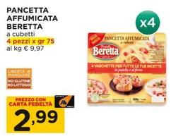 Offerta per Beretta - Pancetta Affumicata a 2,99€ in Alì e Alìper