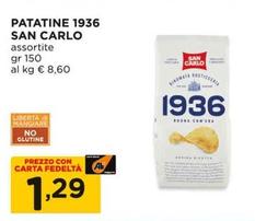Offerta per San Carlo - Patatine 1936 a 1,29€ in Alì e Alìper