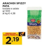 Offerta per Pata - Arachidi Sfizzy a 2,19€ in Alì e Alìper