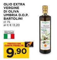 Offerta per Bartolini - Olio Extra Vergine Di Oliva Umbria D.O.P. a 9,9€ in Alì e Alìper