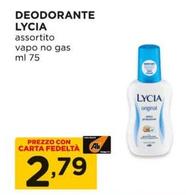 Offerta per Lycia - Deodorante a 2,79€ in Alì e Alìper