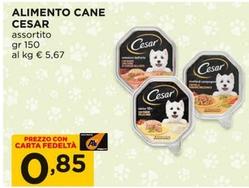Offerta per Cesar - Alimento Cane a 0,85€ in Alì e Alìper