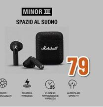 Offerta per Marshall - Minor III Spazio Al Suono a 79€ in Expert