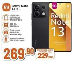 Offerta per Xiaomi - Redmi Note 13 5G a 269,9€ in Expert