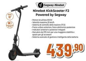 Offerta per Ninebot By Segway - Ninebot Kickscooter F2 Powered By Segway a 439,9€ in Expert