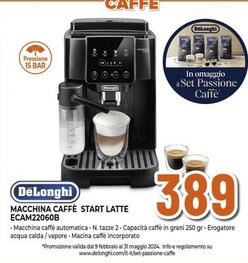 Offerta per De Longhi - Macchina Caffè Start Latte ECAM22060B a 389€ in Expert