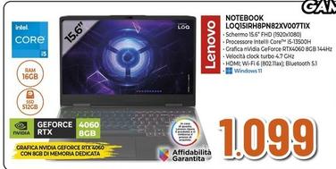 Offerta per Lenovo - Notebook LOQ15IRH8PN82XV007TIX a 1099€ in Expert