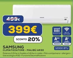 Offerta per Samsung -  Climatizzatore Malibu AR30 a 399€ in Euronics