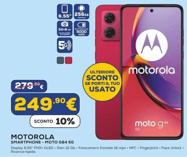 Offerta per Motorola - Smartphone - Moto G84 5G a 249,9€ in Euronics
