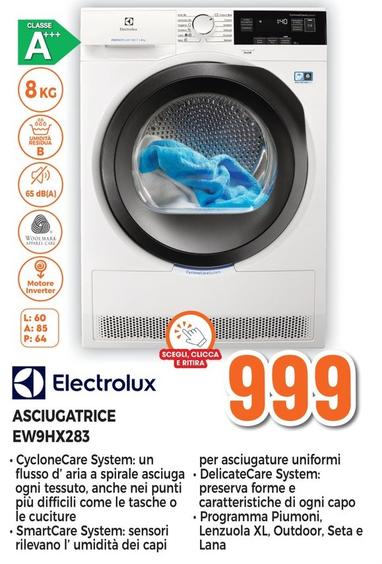 Offerta per Electrolux - Asciugatrice EW9HX283 a 999€ in Expert