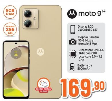 Offerta per Motorola - Moto G14 a 169,9€ in Expert