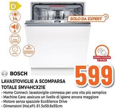 Offerta per Bosch - Lavastoviglie A Scomparsa Totale SMV4HCX21E a 599€ in Expert