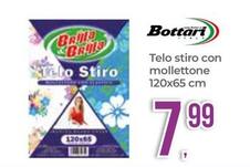Offerta per Bottari - Telo Stiro Con Mollettone 120x65 Cm a 7,99€ in Portobello