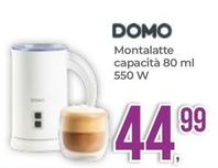 Offerta per Domo - Montalatte Capacita 80 Ml 550 W a 44,99€ in Portobello