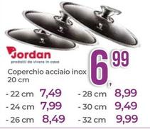 Offerta per Jordan - Coperchio Acciaio Inox 20 Cm a 6,99€ in Portobello
