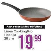 Offerta per H&h E Alessandro Borghese - Linea Cookingpro Padella 28 Cm a 19,99€ in Portobello