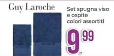 Offerta per Guy Laroche - Set Spugna Viso E Ospite Colori Assortiti a 9,99€ in Portobello