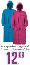 Offerta per Sommaruga - Accappatoio Ragazza/O In Microfibra Rosa/Blu a 12,99€ in Portobello