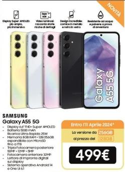 Offerta per Samsung - Galaxy A55 5G a 499€ in Comet