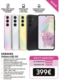 Offerta per Samsung - Galaxy A35 5G a 399€ in Comet