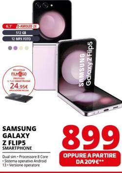 Offerta per Samsung - Galaxy Z Flip5 Smartphone a 899€ in Comet