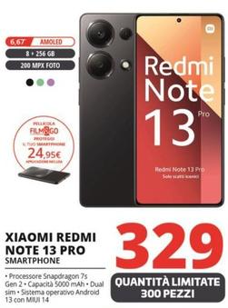 Offerta per Xiaomi - Redmi Note 13 Pro Smartphone a 329€ in Comet