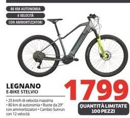 Offerta per Legnano - E-Bike Stelvio a 1799€ in Comet