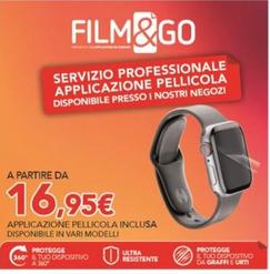 Offerta per Film&Go - Servizio Professionale Applicazione Pellicola a 16,95€ in Comet