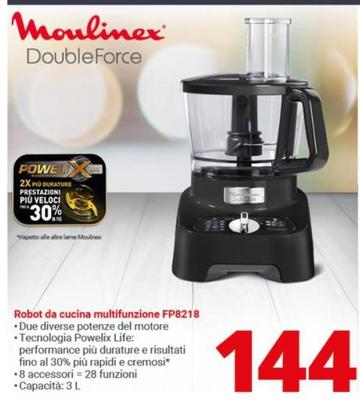 Offerta per Moulinex - Robot Da Cucina Multifunzione FP8218 a 144€ in Comet