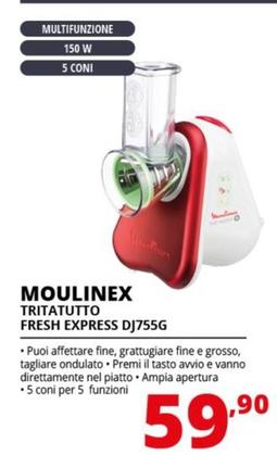 Offerta per Moulinex - Tritatutto Fresh Express DJ755G a 59,9€ in Comet