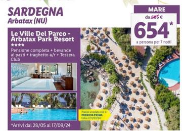 Offerta per Le Ville Del Parco-Arbatax Park Resort a 654€ in Lidl