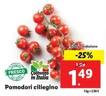 Offerta per Pomodori Ciliegino a 1,49€ in Lidl