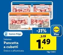 Offerta per Salumeo - Pancetta A Cubetti a 1,49€ in Lidl