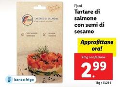 Offerta per Fjord - Tartare Di Salmone Con Semi Di Sesamo a 2,99€ in Lidl
