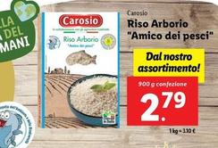 Offerta per Carosio - Riso Arborio "Amico Dei Pesci" a 2,79€ in Lidl