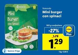 Offerta per Vemondo - Mini Burger Con Spinaci a 1,29€ in Lidl
