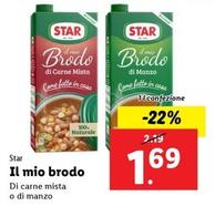Offerta per Star - Il Mio Brodo a 1,69€ in Lidl