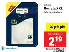 Offerta per Italiamo - Burrata Xxl a 2,19€ in Lidl