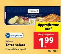Offerta per Italiamo - Torta Salata a 1,99€ in Lidl