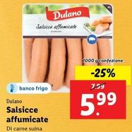 Offerta per Dulano - Salsicce Affumicate a 5,99€ in Lidl
