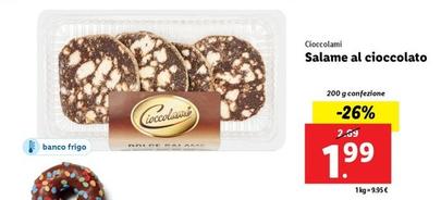 Offerta per Cioccolami - Salame Al Cioccolato a 1,99€ in Lidl