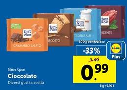 Offerta per Ritter Sport - Cioccolato a 0,99€ in Lidl