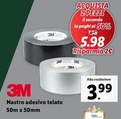 Offerta per 3M - Nastro Adesivo Telato 50M X 50Mm a 3,99€ in Lidl