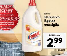 Offerta per Formil - Detersivo Liquido Marsiglia a 2,99€ in Lidl