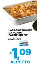 Offerta per Lasagne in Coop