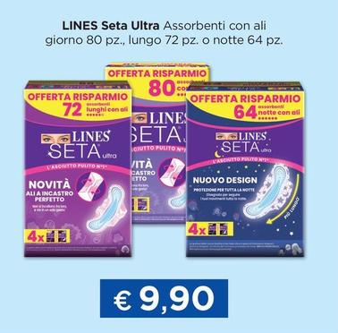 Offerta per Lines - Seta Ultra Assorbenti a 9,9€ in La Saponeria