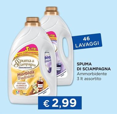 Offerta per Spuma Di Sciampagna - Ammorbidente a 2,99€ in La Saponeria