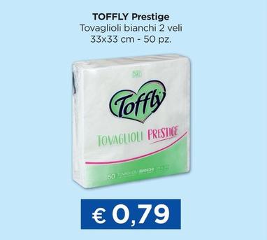 Offerta per Toffly - Prestige Tovaglioli Bianchi 2 Veli a 0,79€ in La Saponeria