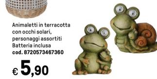 Offerta per Animaletti In Terracotta Con Occhi Solari a 5,9€ in Iper La grande i