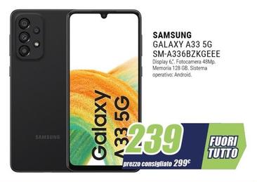 Offerta per Samsung - Galaxy A33 5G SM-A336BZKGEEE a 239€ in andronico